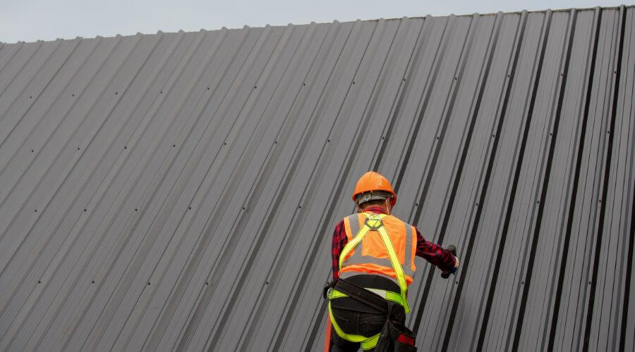 Professional metal roof installation services in Castlewood, VA