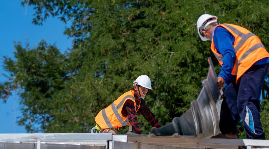 Professional metal roof installation in Castlewood, VA